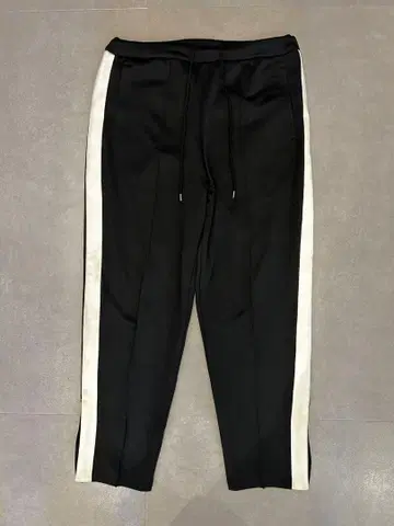 Graphpaper 블랙/화이트 사이드 스트라이프 조거 팬츠