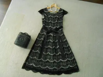 전체 레이스, 엘레강트한 아가씨 원피스.