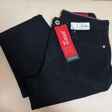 에드윈 저지 테이퍼드 팬츠 ( L ) 블랙