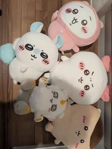 치이카와 봉제 인형 5개 세트