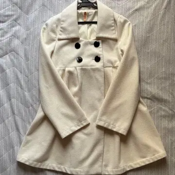 Lotta Love 화이트 롱 코트 M