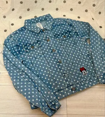 홍콩 디즈니 미니 마우스 데님 자켓