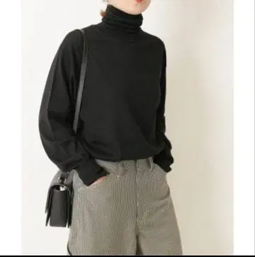 Spick&Span 18G 터틀넥 블랙