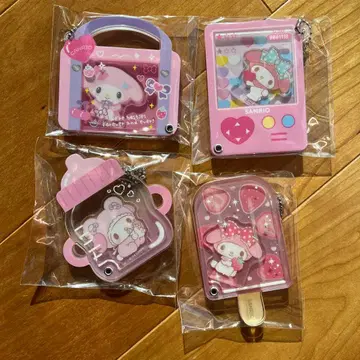 산리오 커스텀 아크릴 참 마이멜로디 4개 세트