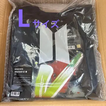 BTS 뷔 태현 맨투맨 트레이닝복 L 사이즈 블랙