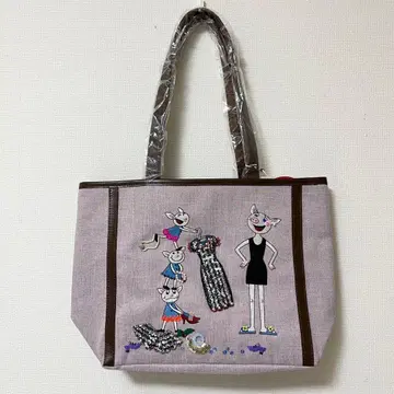 [미사용 새상품] 오레보레브라/자수 토트백