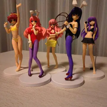 바보와 시험과 소환수 피규어 5종 세트