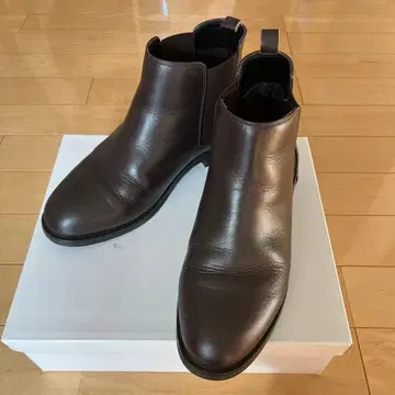 어반 리서치 도어스 사이드 고어 부츠 브라운 천연 가죽 여성용