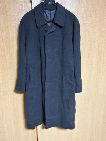 캐시미어 혼방 울 스텐카라 코트 캐시미어 블렌드 롱 코트