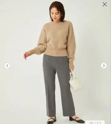 reen label relaxing 파우더 뷰티 팬츠