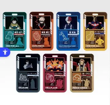 제일복권 히로아카 K상 카드 홀더 7종 컴프 세트