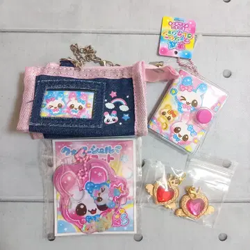 헤이세이 팬시 컬렉션 미니미니 데님 파우치 토끼