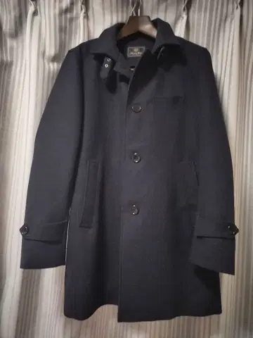 맨즈 비기 네이비 울 피코트 M 상당