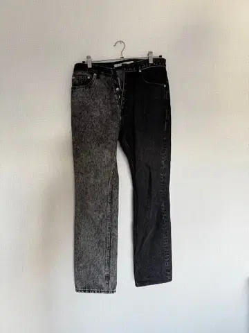 존 로렌스 설리번 바이컬러 데님 팬츠 46