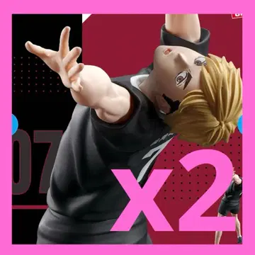 하이큐!! 포징 피규어 미야 아츠무 피규어 2개