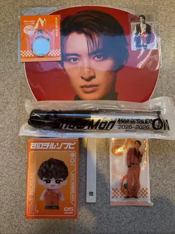 SnowMan Dome Tour 2025-2026 ON 응원봉 부채