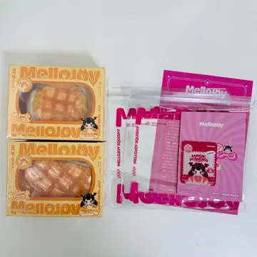 멜로조이 크림 와플 마루&스퀘어 세트 mellojoy
