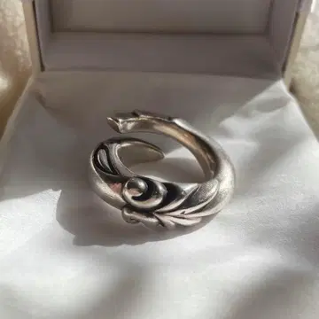 론 원스 스네이크 버드 반지