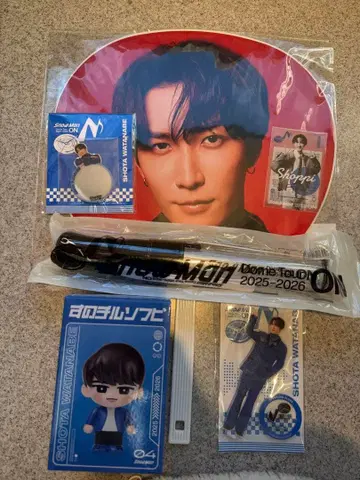 SnowMan Dome Tour 2025-2026 ON 응원봉 부채