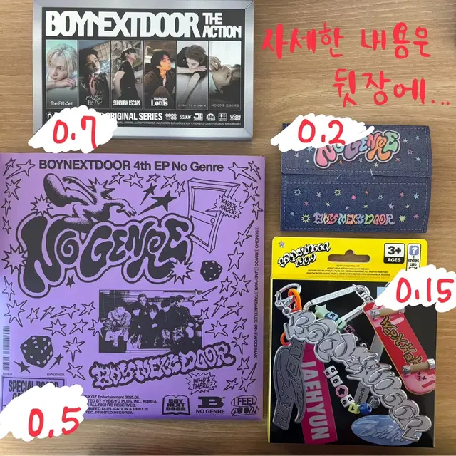 보이넥스트도어 보넥도 개봉앨범 판매 성호리우재현태산이한운학