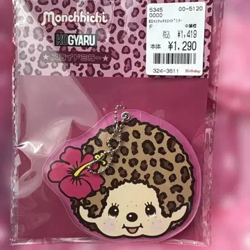 KOGYARU 몬치치 레오파드 무늬 슬라이드 거울