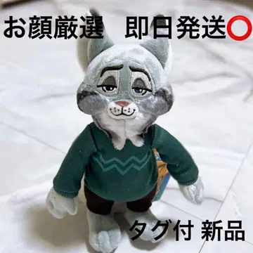 새상품 미사용 디즈니 주토피아2 파우버트 봉제 인형 참