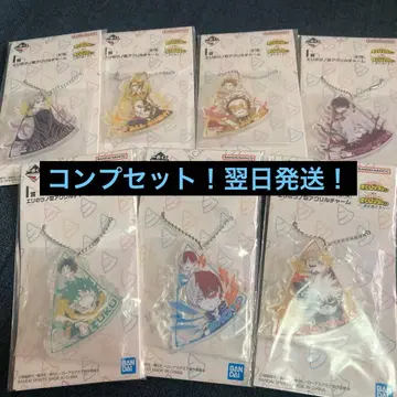 나의 히어로 아카데미아 제일복권 더 멀리 향해 아크릴 참 7종 컴프