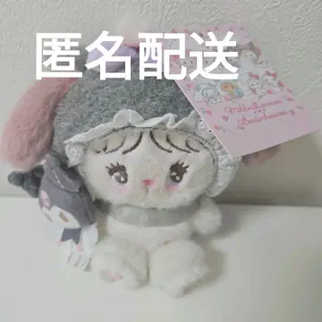 mikko x 산리오 봉제 인형 마스코트 수플레 쿠로미