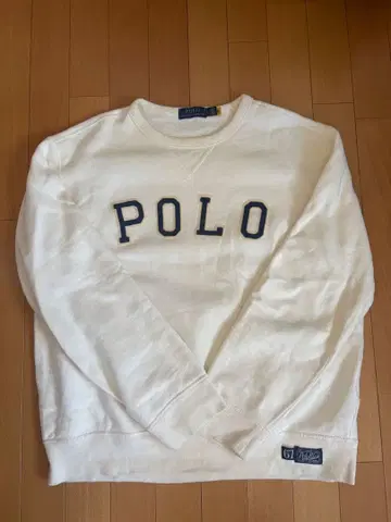 Polo 크루넥 트레이닝복 화이트