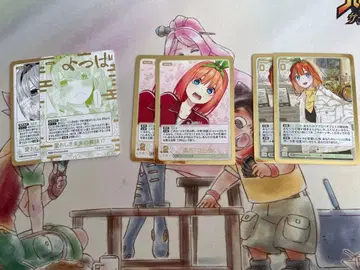 5등분의 신부 슬리브 세트 내 카드