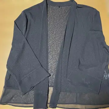 미제르 MISSEL 블랙 가디건 L