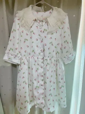 Rose Marie seoir 딸기 프린트 원피스