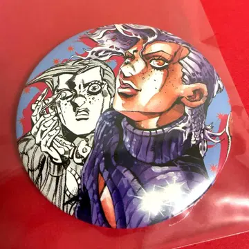 [ 죠죠의 기묘한 모험 ] 아라키 히로히코 원화전 캔뱃지 도피오