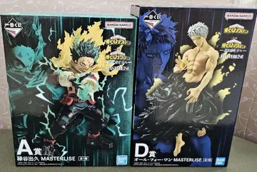 히로아카 제일복권 A상 미도리야 이즈쿠 D상 올 포 원 피규어 2점