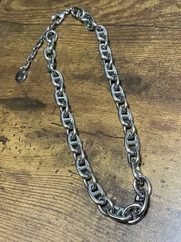 라이온 하트 앵커 체인 목걸이 써지컬 스테인리스