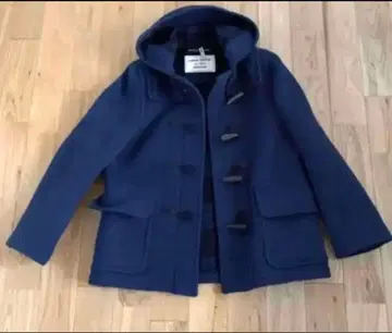 런던 트래디션 더플 코트 푸드코트 블루종 블루 울