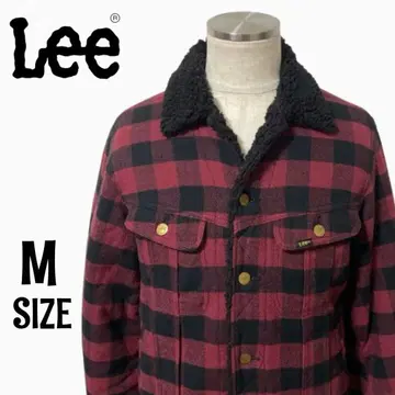 LEE 리 스톰 라이더 버팔로 체크 보아 자켓