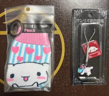 산리오 원색도감 시나모롤 카이로 파우치