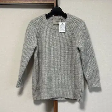 VONDEL 폰델 캐시미어 크루넥 스웨터 니트 그레이