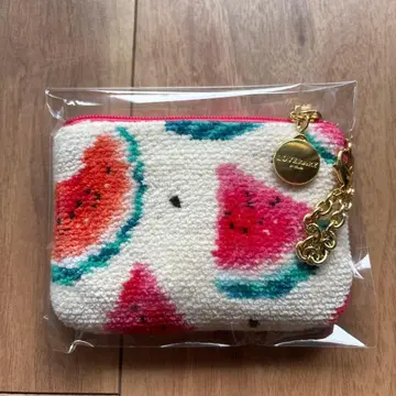 페이러 수박도트 카드&파우치