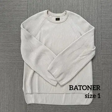 BATONER 바토너 니트 size01