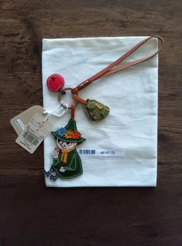 [ 미사용 ] genten 겐텐 무민 스너프킨 참