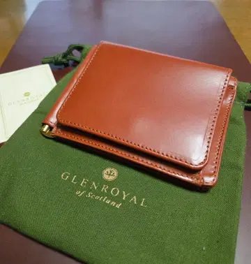 새상품급 GLENROYAL 머니클립 옥스퍼드탄 수납 가방 포함