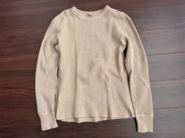 UES 빅 와플 서멀 샌드 베이지 2