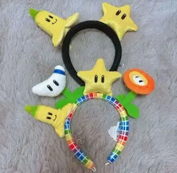 슈퍼 마리오 캐릭터 머리띠