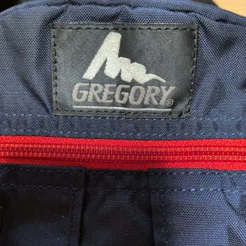 GREGORY 그레고리 네이비/레드 숄더백 퀵 포켓