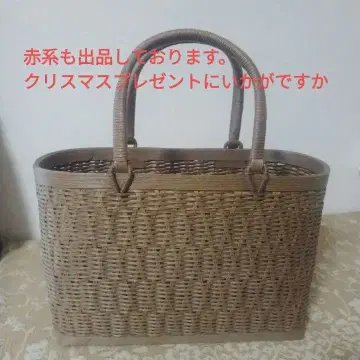 에코 크라프트 바스켓백