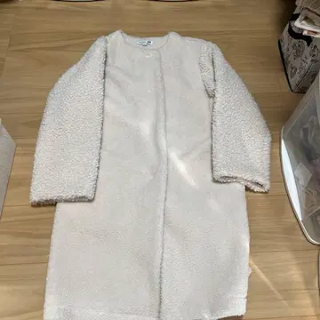 유니클로 JWANDERSON 아이보리 플리스 자켓