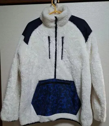 WORKMAN Fierd Core 플리스 자켓 화이트/네이비