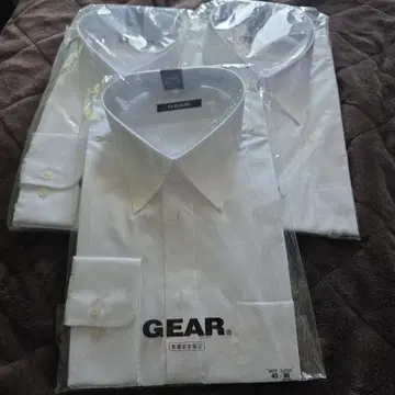 GEAR 화이트 셔츠 3세트